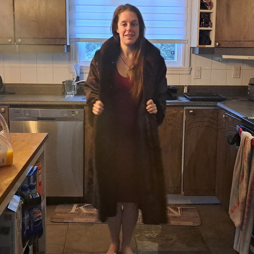 Vintage Mink Fur Coat